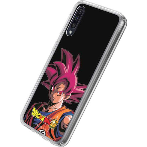 Dragon Ball Super Goku Portrait Super Sayan 4 Galaxy A50 Clear Case